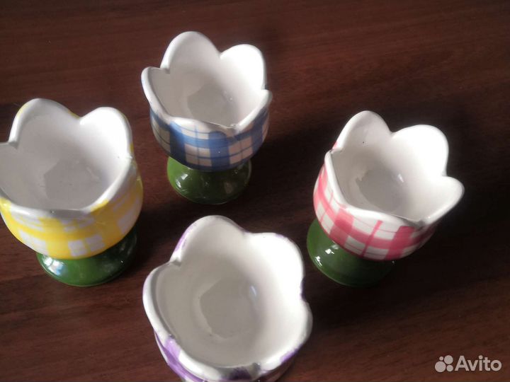 Комплект подставок для яиц фарфор