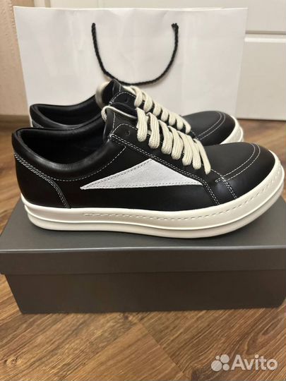 Кеды Rick Owens x Vans натуральная кожа