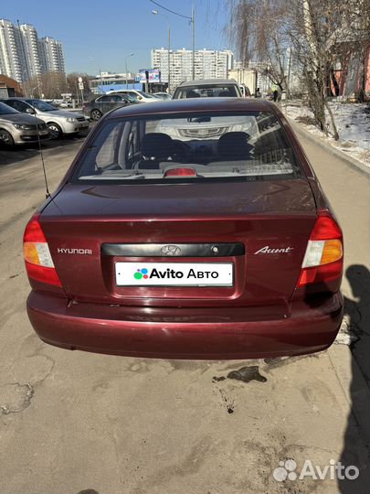Hyundai Accent 1.5 МТ, 2007, 151 073 км