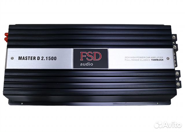 Усилитель 2-канальный FSD audio Master D2.1500