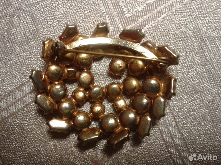 Броши Чехия и другая бижутерия Винтаж