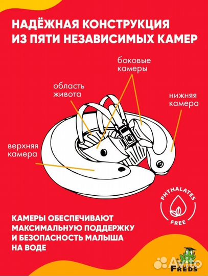 Плавательный круг Swimtrainer