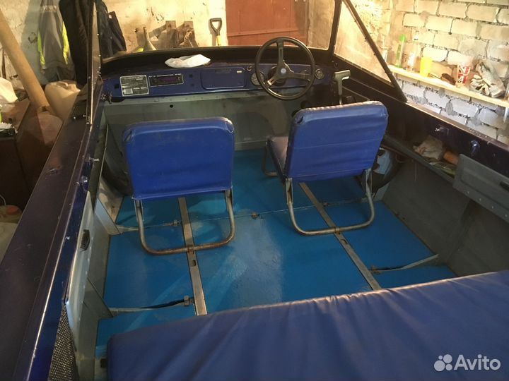 Казанка 5М4+honda BF50
