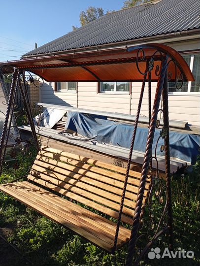 Кованная качель