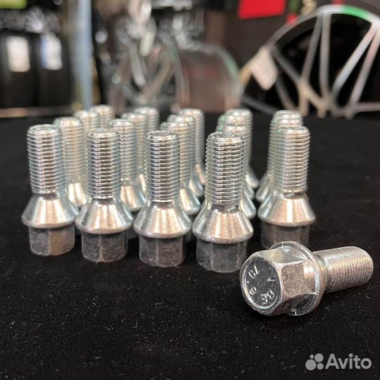 Болты колесные BMW 14*1,25 резьба 28мм 20шт