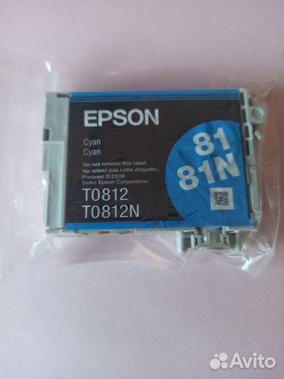 Картридж T0811, T0812, T0813, T0816 Epson