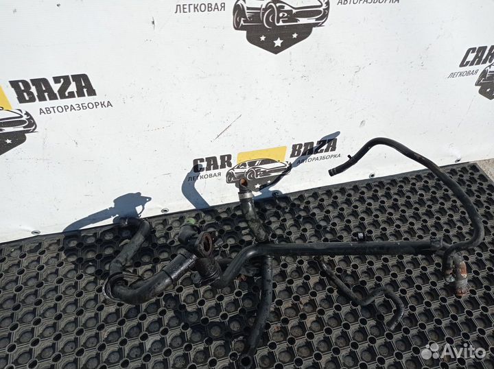 Фланец с патрубком охлаждения Audi A4 B5