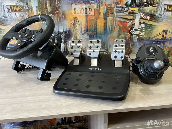 Руль logitech g920 Driving Force