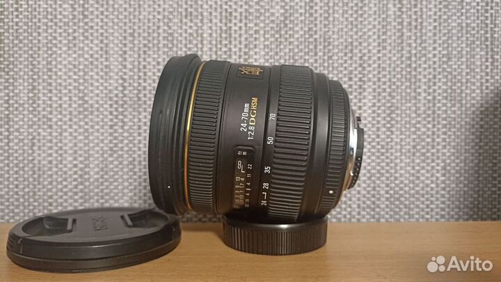 Sigma 24-70mm 2.8 DG HSM (на Nikon)