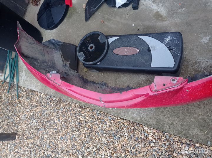 Бампер передний Мазда 3 бк до рестайлинг 2006г