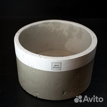 Бетонные кашпо
