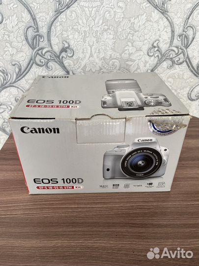 Фотоаппарат canon eos 100d