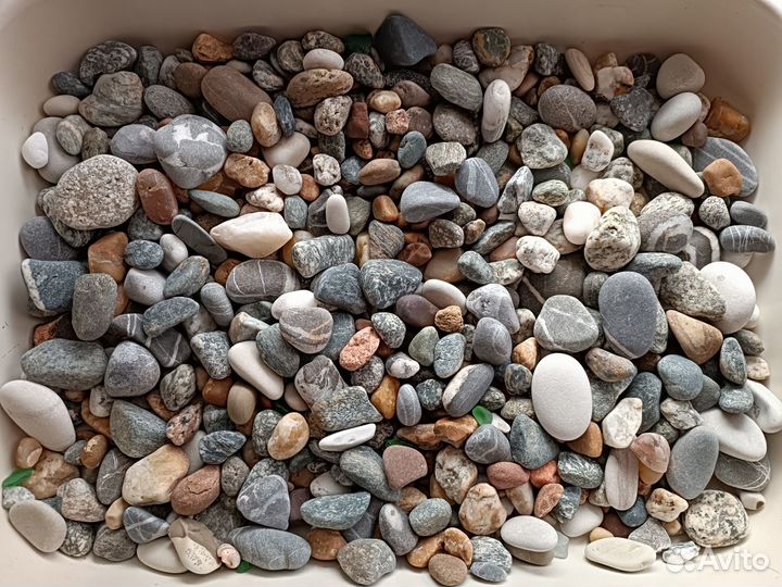 Морские камни, камушки, галька, морское стекло