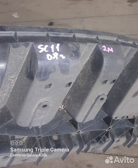 Защита переднего бампера ниссан тиида латио