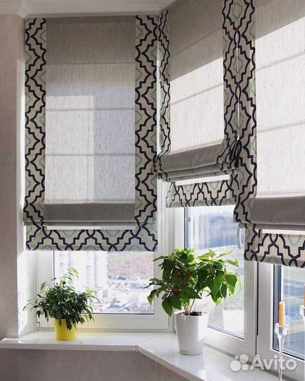 Римские шторы с бесплатным замером и доставкой