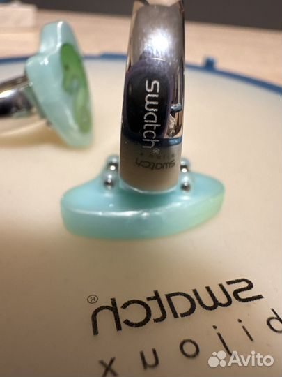Кольцо из нерж стали Swatch размеры 7 и 8