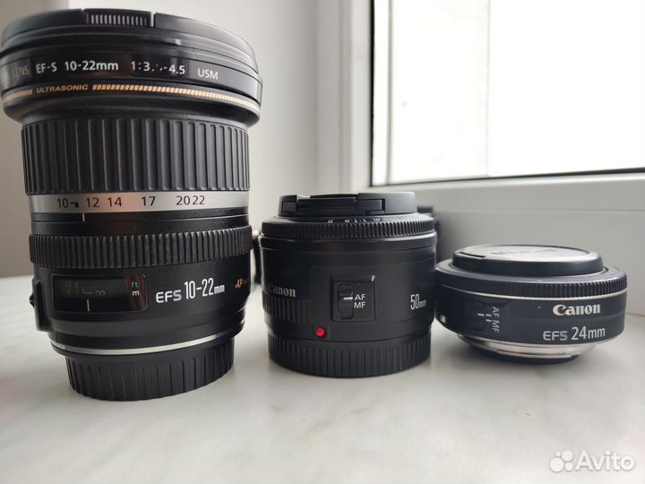 Объективы для Canon, переходники