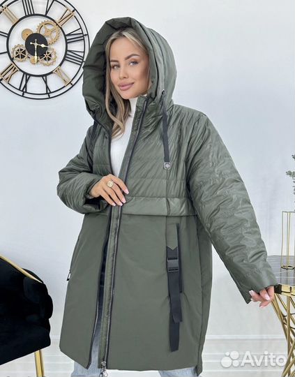 Куртка женская осенняя большие размеры 54,56,58,60