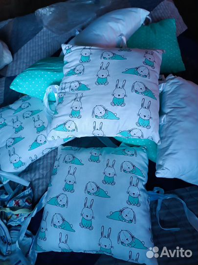 Бортики в детскую кроватку