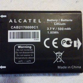 Продаётся новый аккумулятор alcatel