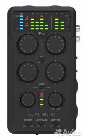 IK Multimedia iRig Pro Quattro I/O новый