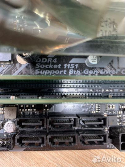 Материнская плата с процессором i3-9105f (С45)