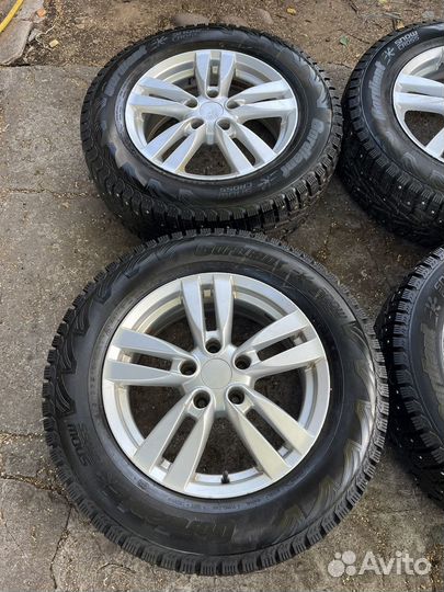 Колеса r16 5/114.3 зимние на все авто 67.1