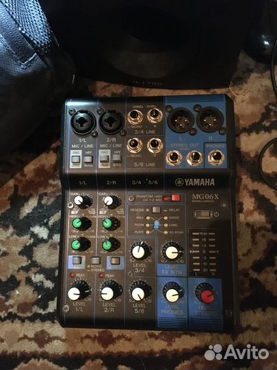 Микшерный пульт yamaha mg06X