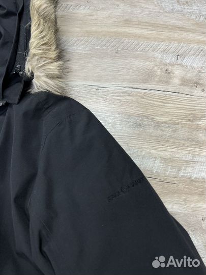 Race Marine чёрная мужская зимняя парка пуховик