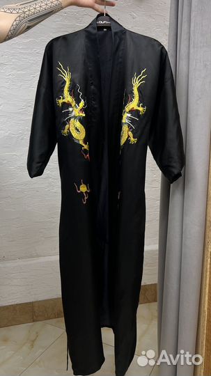 Халат из китайского шелка