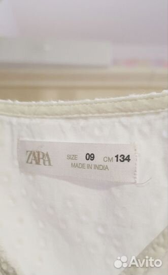 Платье для девочки zara 134