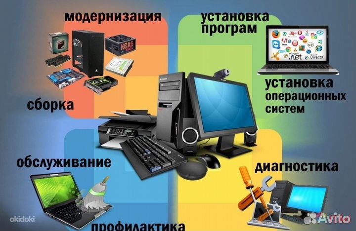 Компьютерная помощь ремонт пк и ноутбуков г. Сибай