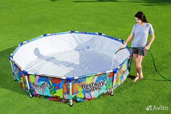 Каркасный бассейн Steel Pro 305х66см + набор