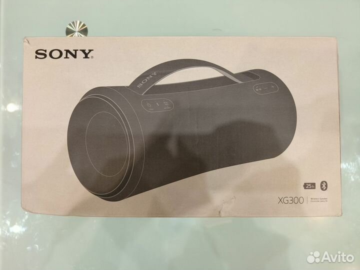 Портативная колонка sony SRS-XG300 черная