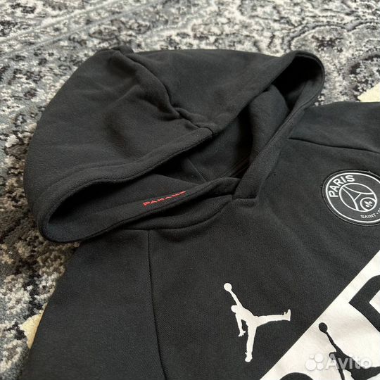 Худи Nike Jordan PSG Black Hoodie