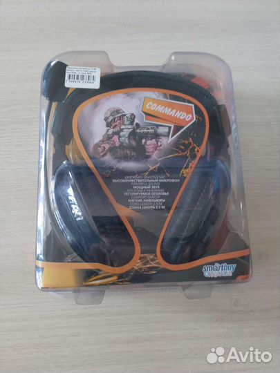 Игровые наушники с микрофоном