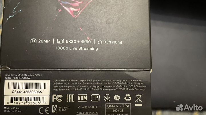 Экшн камера Gopro hero 9 black как новая