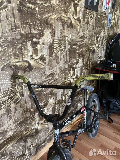 Руль red bmx