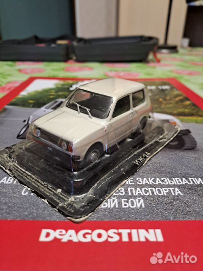 Модель автомобиля иж -14 Автолегенды СССР