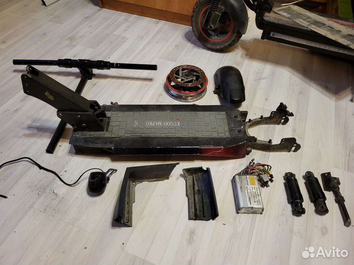 Kugoo 18ah 600w в разбор