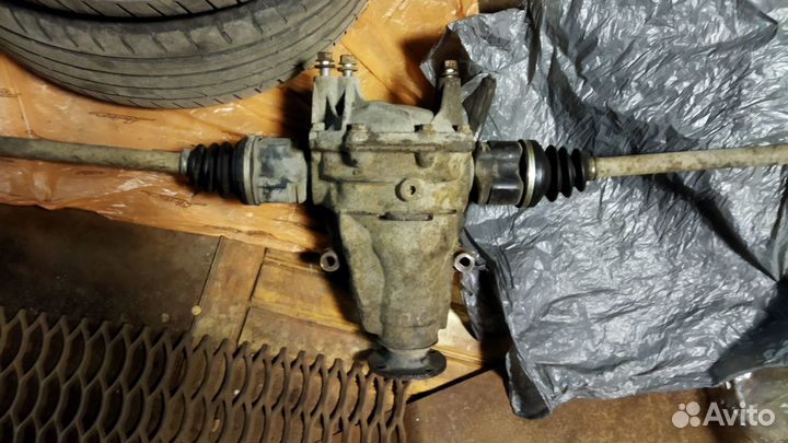 Задний редуктор с полуосями lexus rx 330