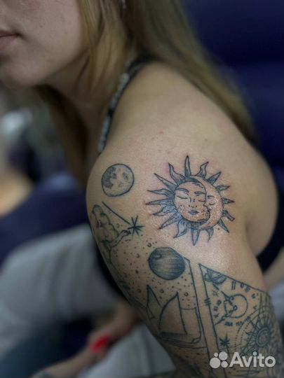 Модель на татуировку