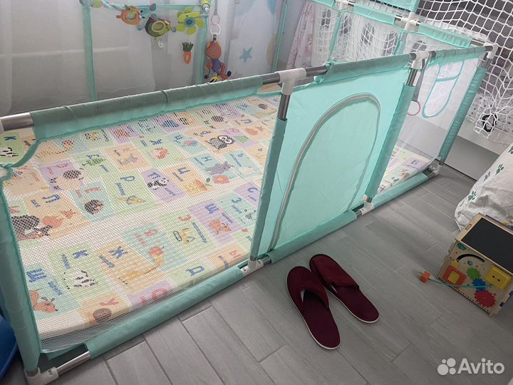 Большой детский игровой манеж