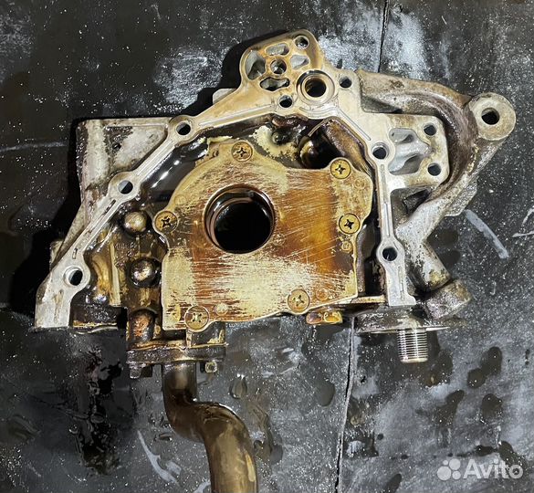 Маслянный насос mitsubishi lancer 9 4G18