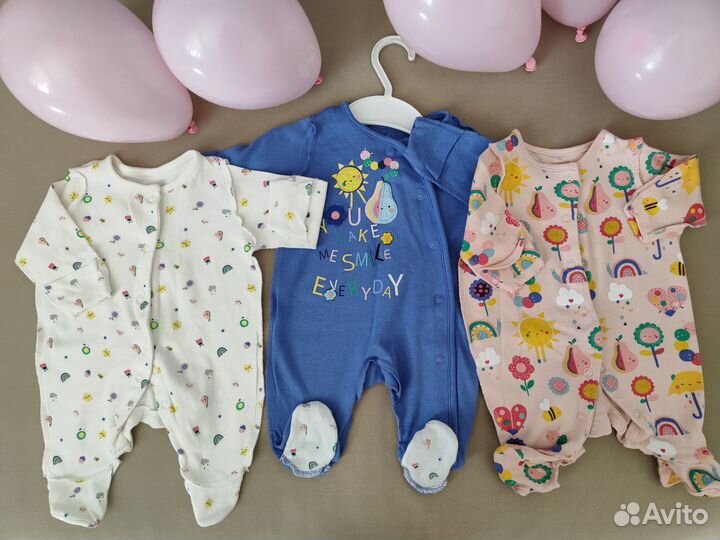 Слипы mothercare new born 50