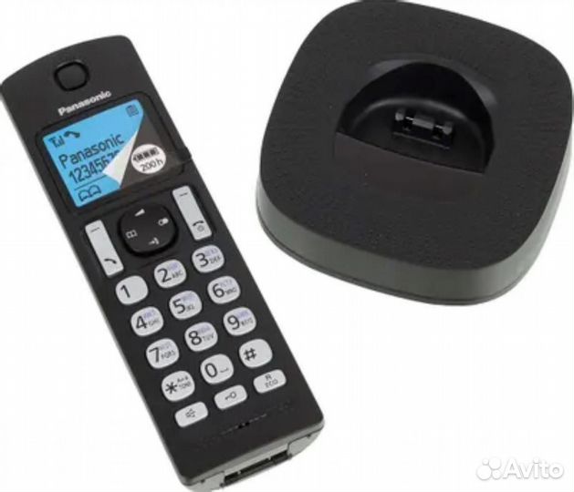 Радиотелефон Panasonic KX-TGE110UCB черный