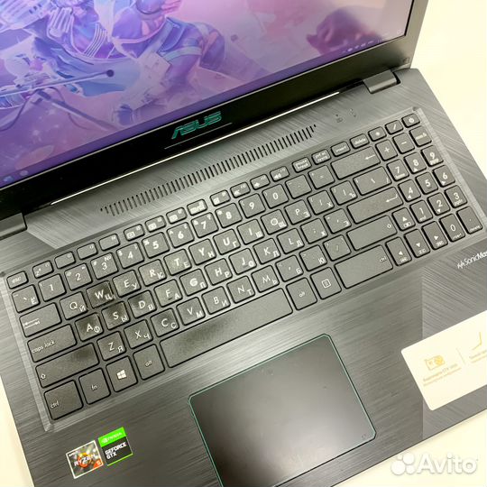 Игровой ноутбук Asus Ryzen5/GTX1050/SSD