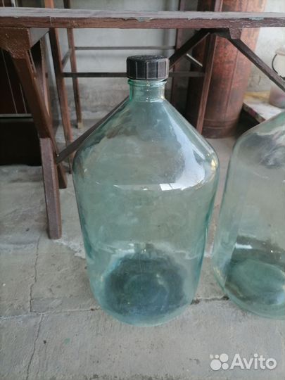 Бутыль стеклянная 20 литров