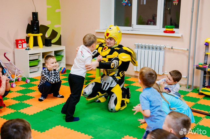 Супергеройская вечеринка с аниматорами