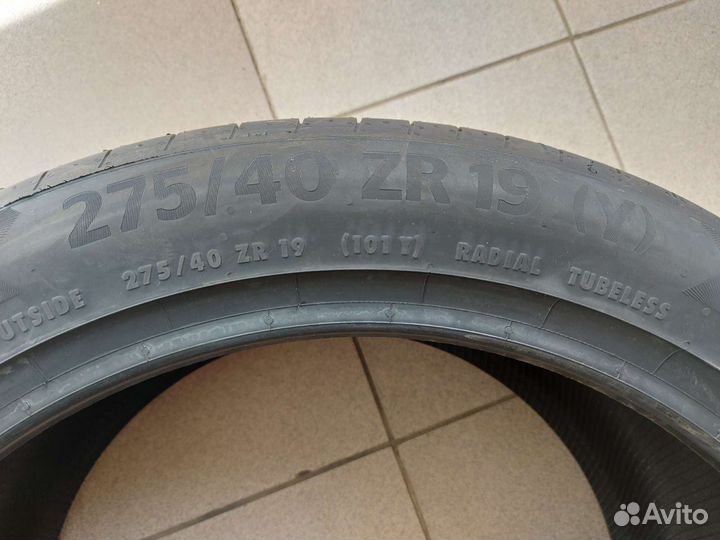 Continental PremiumContact 6 275/40 R19 и 245/45 R19